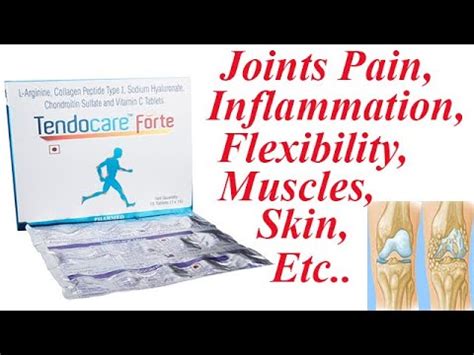 tendocare forte benefitsdosageside effects chondroitin sulphate