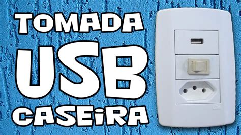 Como Fazer Uma Tomada Usb Caseira Tomada Usb Usb Instala O El Ctrica