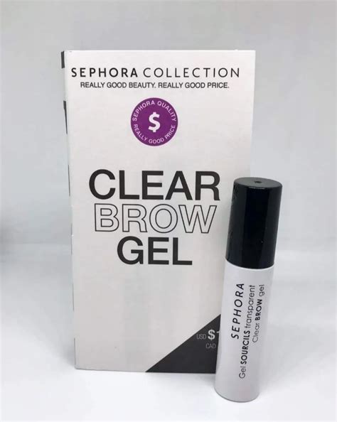 Sephora Clear Brow Gel 2ml Beauty And Personal Care Face Makeup On