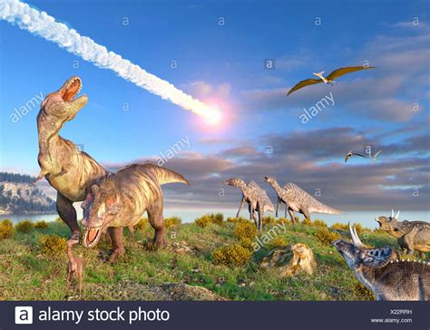 Dinosaurs Asteroid High Resolution Stock Photography And Images Alamy