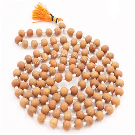 Arkam Premium Range Of Spiritual Products Arkam White Sandalwood Mala