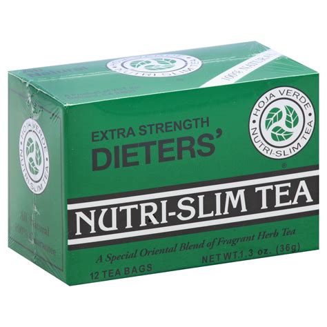 Nutri Slim Extra Strength Dieters Tea Shop Tea At H E B