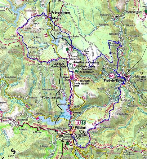 Randonnée autour des Gorges du Chassezac en Lozère Randonnée auvergne