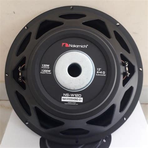 Jual Nakamichi Subwoofer Pasif Ns W D Inch Sub Pasif Mobil Shopee