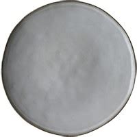 Dutch Rose Plate 26 5 Cm Light Grey