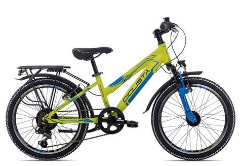 Ciclista Adventure 20 Trapez | 20 Zoll | lime black blue | 29 cm ...