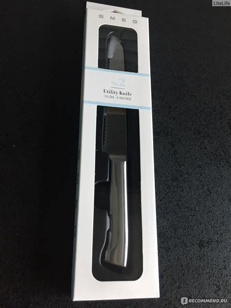 Ножи Smeg Utility knife 13 cm - «Итальянский дизайн и немецкое качество ...