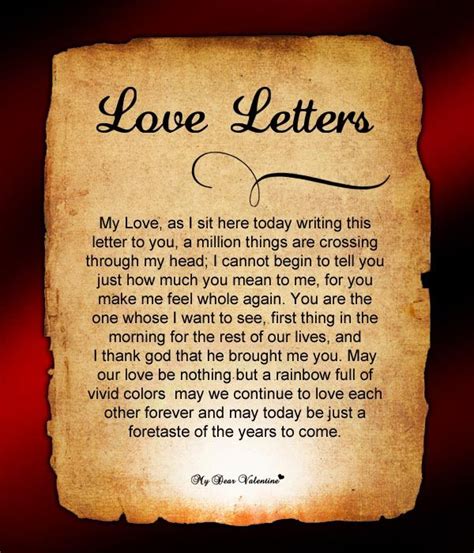 Romantic Love Letters For Him - 5