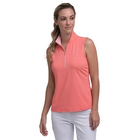 Fairway And Greene Womens Sleeveless Charlotte Polo