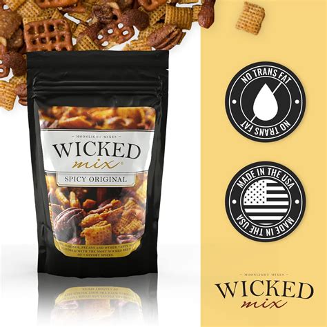 Wicked Mix Sweet & Spicy Trail Mix Snack Packs - Healthy Nuts, Pretzels ...