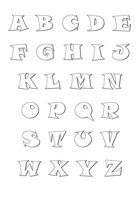 Alphabet to download - Alphabet Kids Coloring Pages