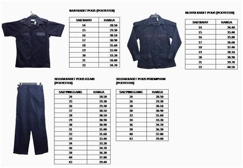 Kadet Polis Uniforms And Accessories