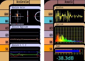 Android App: Tricorder - Multi Sensore stile " Star Trek