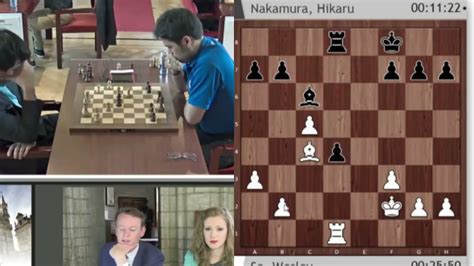 Hikaru Nakamura Creates A Pass Pawn But Wesley So Controls To Maintain