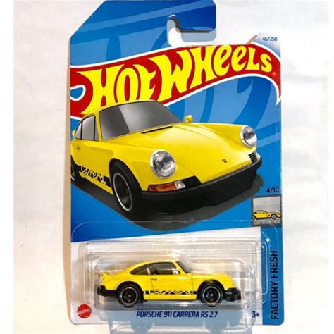 Jual HOT WHEELS PORSCHE 911 CARRERA RS 2 7 YL Shopee Indonesia