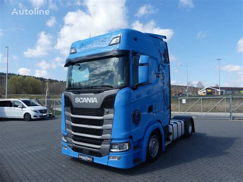 Scania S450 EURO 6 RETARDER LOW DECK KLIMATYZACJA POSTOJOWA