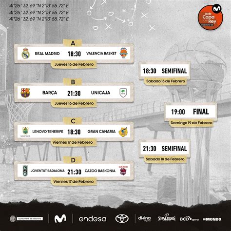 Real Madrid Vs Valencia Basket En Los Cuartos De Copa Del Rey De