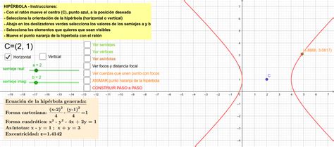 Hipérbola Paso A Paso Geogebra