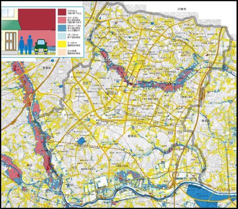 ハザードマップでわかる横浜市都筑区で災害に強い安全な街 イエゼミ