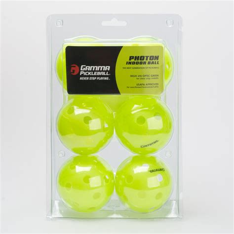 Gamma Photon Indoor Pickleball 6 Pack Holabird Sports