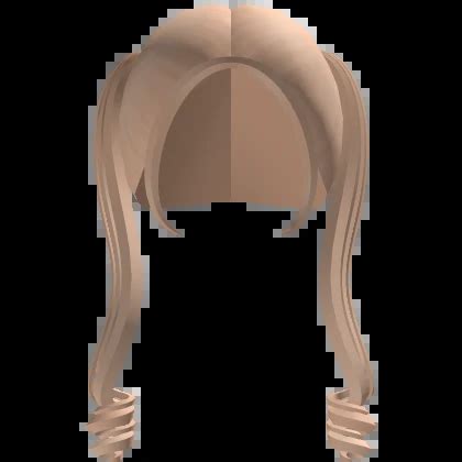 Cutesy Kawaii Long Curly Pigtails In Blonde Roblox Item Rolimon S