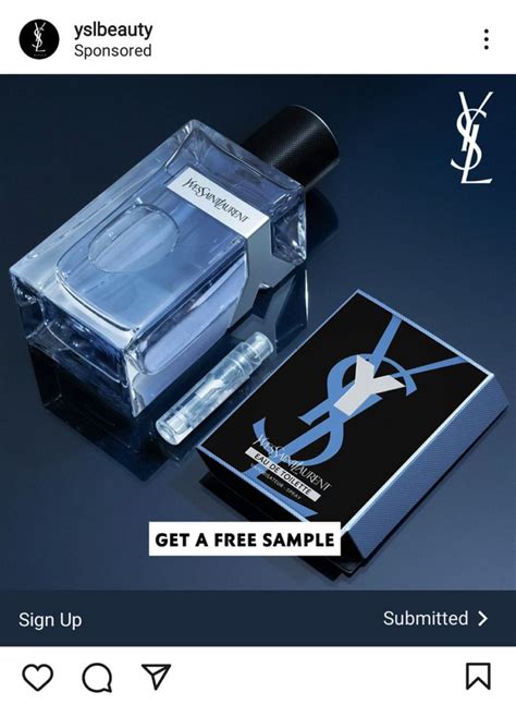 Yves Saint Laurent Y Perfume sample - Get me FREE Samples