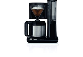 BOSCH TKA8A053 Kaffeemaschine Schwarz Kaffeemaschine Mit Edelstahl