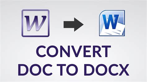 How To Convert DOC To DOCX Converter To Change DOC To DOCX Complete