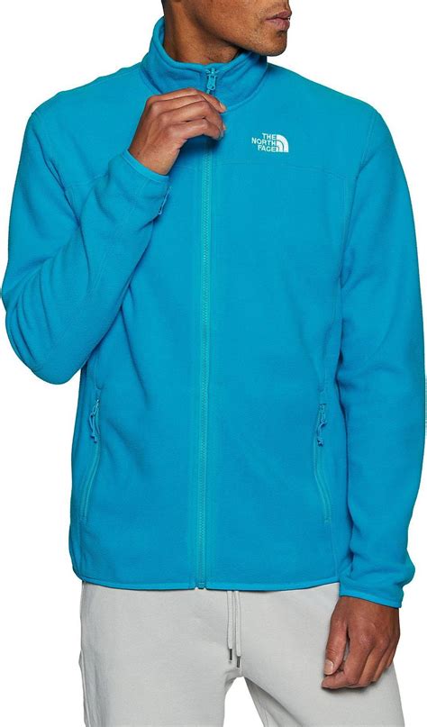 The North Face Mens 100 Glacier Full Zip Fleece Porcelain • Pris