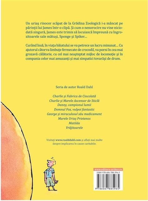 James Si Piersica Uriasa PDF Autor Roald Dahl MsBook Ro