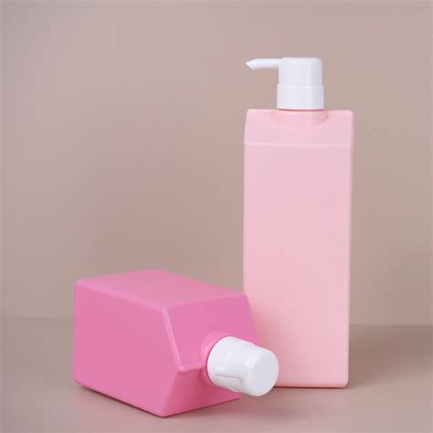 Custom Luxury Environmental Friendly Hdpe Pink 500ml 1000ml Plastic