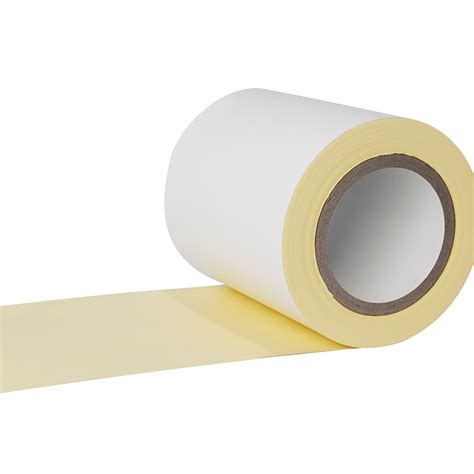 JCD2010 Freezing Glue 70gsm Top Direct Thermal Paper Yellow Glassine