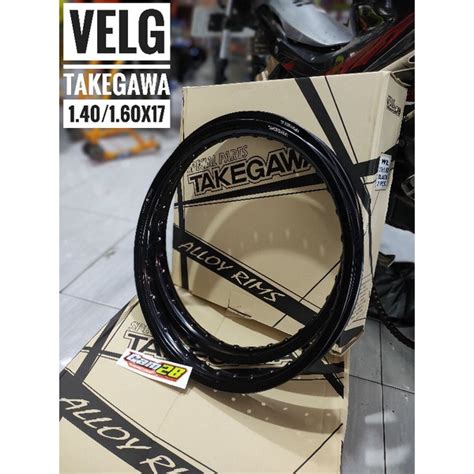 Jual Velg Takegawa 140 160 Ring 17 Hitam Shopee Indonesia