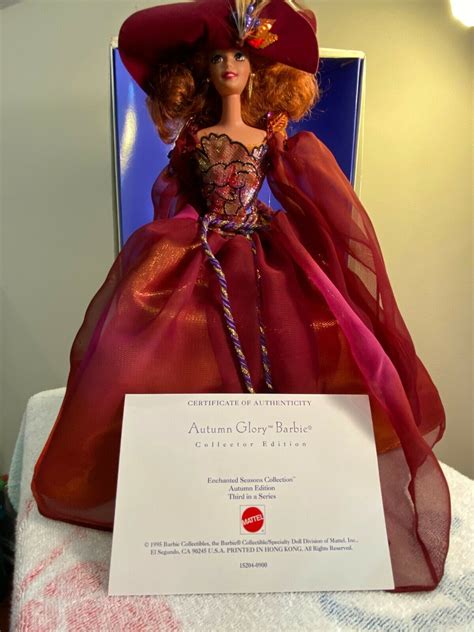 1995 Collectors Edition Autumn Glory Barbie In Original Box COA EBay