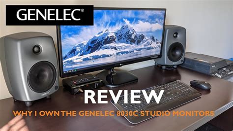 Genelec 8030C Review For Desktop Speakers YouTube