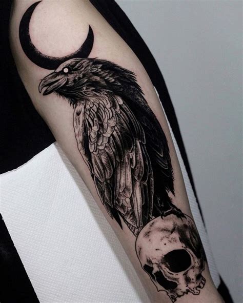 Absolutely Beautiful Bird Tattoos The Xo Factor Black Crow