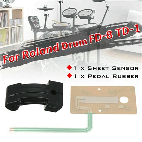 Sheet Sensor Pedal Rubber Actuator For Roland Drum FD 8 TD 1 Hi Hat