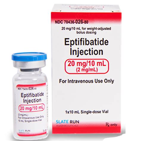 Eptifibatide Injection - Prevent Blood Clots w/ Eptifibatide ...