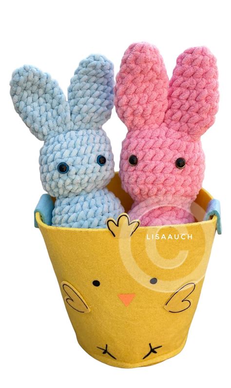 Crochet Peep Pattern Free No Sew Amigurumi Easter Peep Pattern