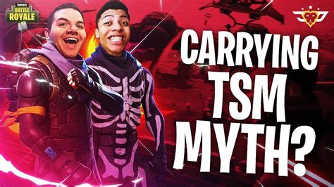 Carrying Tsm Myth Fortnite Battle Royale Youtube