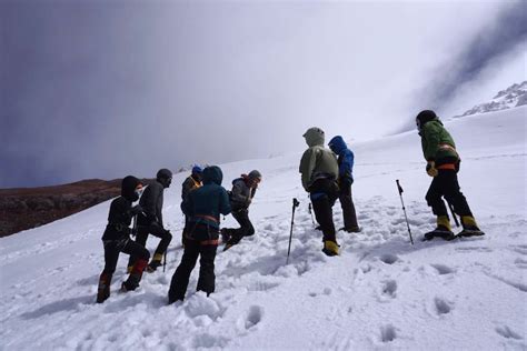 Glacier Day On Cotopaxi Alpenglow