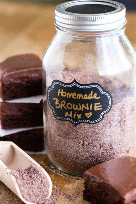 Homemade Brownie Mix Spend With Pennies