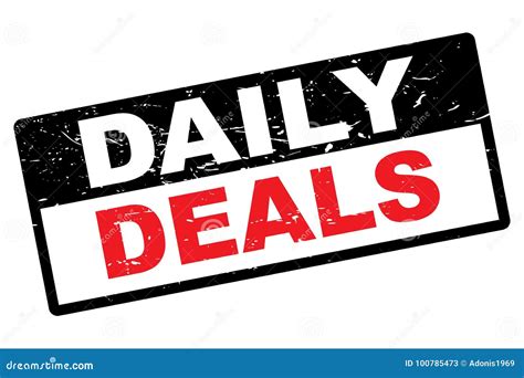 Daily Deals Stock Vector Illustration Of Icon Sale 100785473