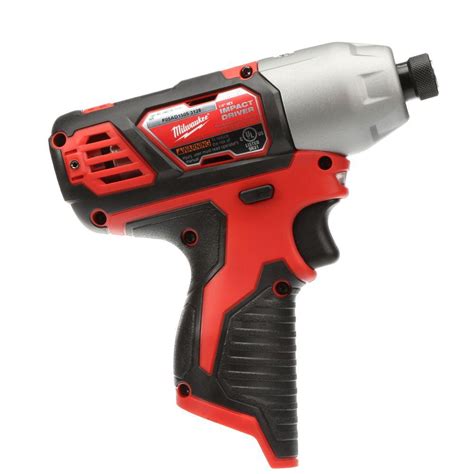 Milwaukee M12 Cordless 1/4" Hex Impact Drill Driver 12V Lithiumion Tool ...