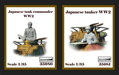 Ardennes Miniature: WWII Japanese Tank Crew | Armorama™