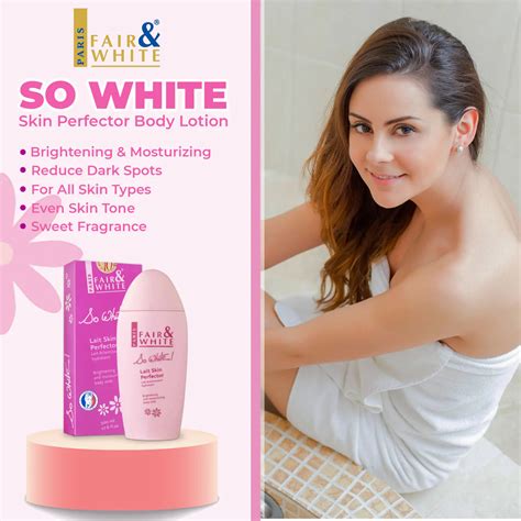 Fair And White So White Skin Perfector Body Lotion 500 Ml — Mitchellcanada