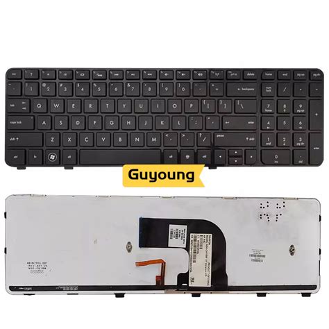 YJX US Keyboard FOR HP Pavilion DV6 7000 DV6 7100 DV6 7200 DV6 7050ER