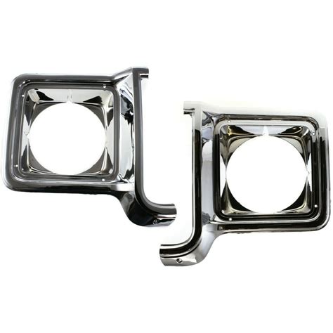 Teledu Pair Headlight Doors Bezels Set Of Left And Right For