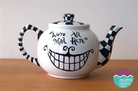 DIY Alice in Wonderland Teapot - Jellyfish Prints