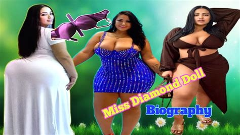 Miss Diamond Doll Hot Sexy Chubby Fashion Model And Star Bio